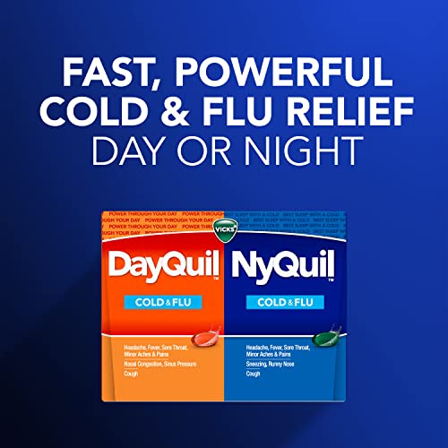 Vicks DayQuil & NyQuil Cough Relief LiquiCaps - 72 Count