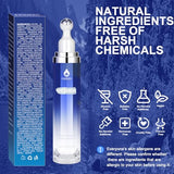 8% Caffeine + 8% Retinol Eye Serum, 360° Roller Ball for Puffiness & Fine Lines