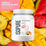 Isopure Infusions Whey Protein Isolate Powder - Tropical Punch (16 Servings)