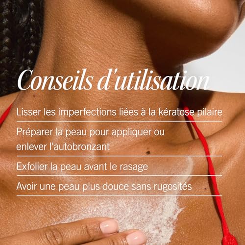First Aid Beauty KP Bump Eraser Body Scrub - 10% AHA Exfoliant for Keratosis Pilaris (8 oz)