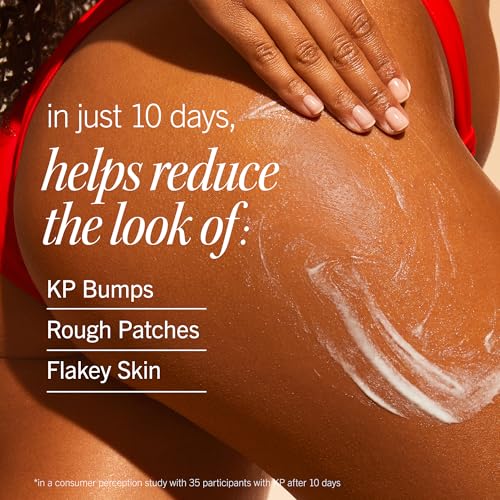 First Aid Beauty KP Smoothing Lotion - 10% AHA, Exfoliating & Moisturizing, Bump Reduction, Peach Scent, 189.9 g