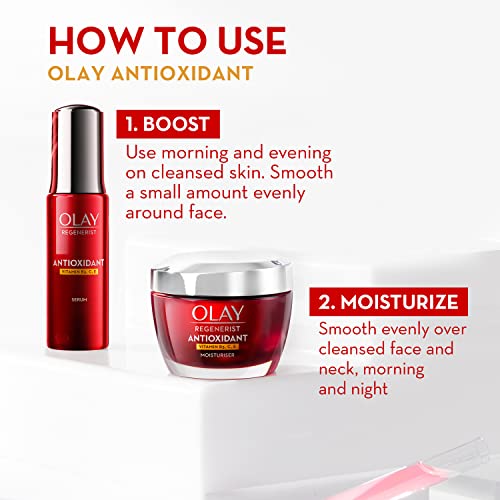 Olay Regenerist Antioxidant Moisturizer with Vitamin C, E, B3 - 50g