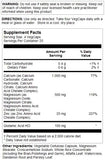 Solaray Calcium Magnesium Zinc - Essential Minerals for Bone & Immune Health - 100 VegCaps