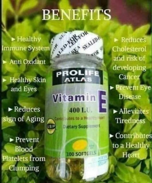 Prolife Atlas Vitamin E - Antioxidant Supplement