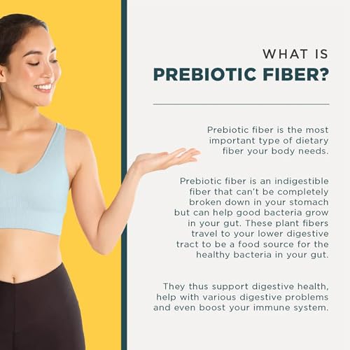 Daily Fiber Organic Prebiotic Digestive Fiber Pina Colada - 30 Servings Gut Health