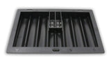 Da Vinci Plastic Poker Dealer Chip Tray for Casino Blackjack Table - Professional Chip Organizer