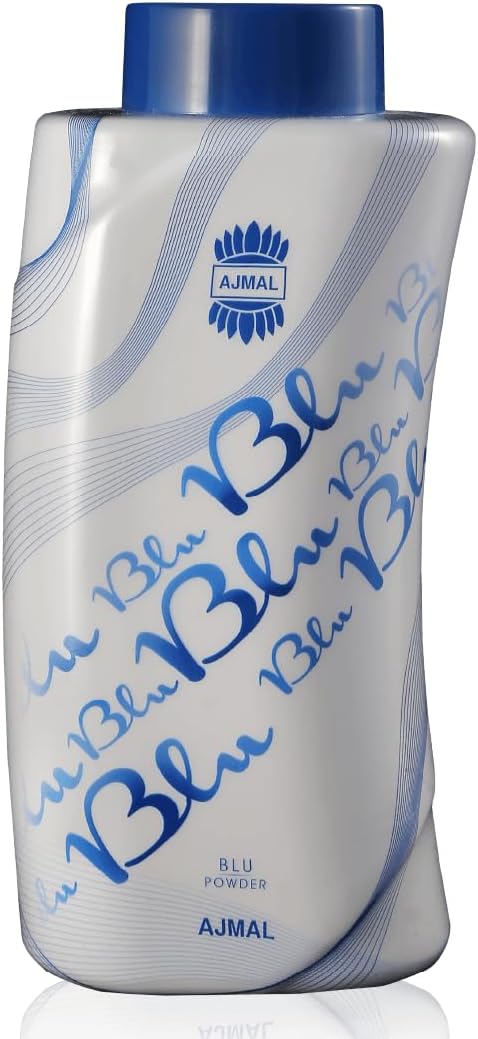 Ajmal Blu Refreshing Perfumed Body Powder For Men, 100g