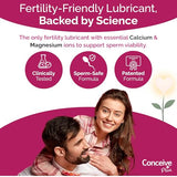 Conceive Plus Fertility-Friendly Lubricant with Magnesium & Calcium Ions