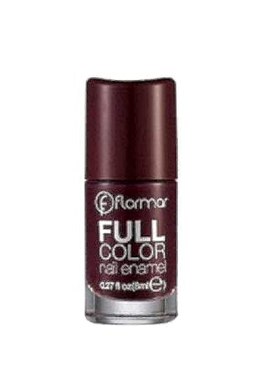 Flormar FC40 Royal Maroon Nail Polish - Long-Lasting Shine & Rich Color