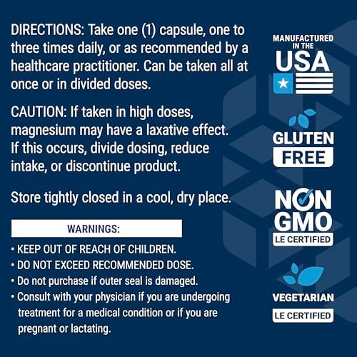 Life Extension, Magnesium (Citrate), 100 mg, 100 Vegetarian Capsules