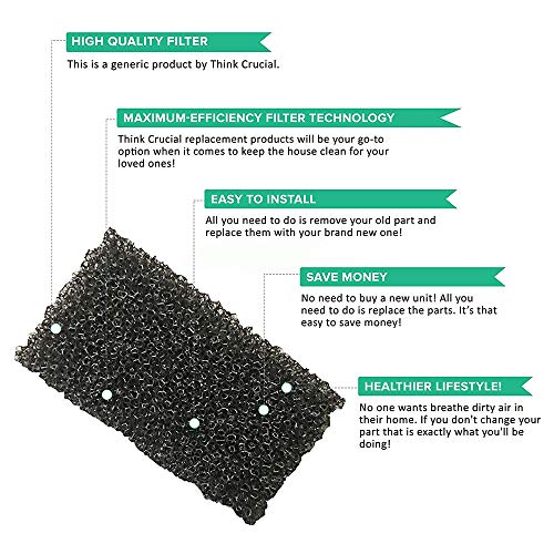 14-Pack Reusable CPAP Foam Filters - Philips Respironics Compatible