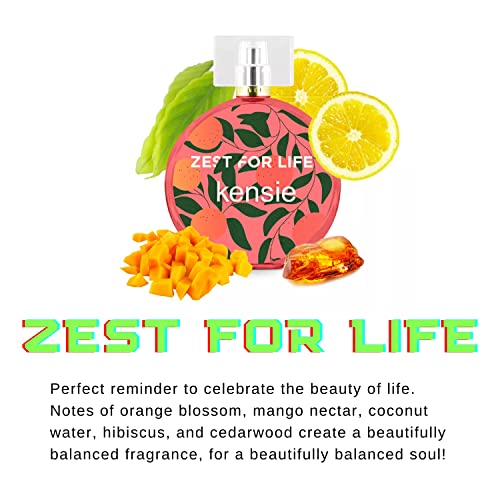 Kensie Zest for Life 4 Piece Gift Set EDP - 3.4oz