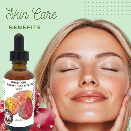 Nature's Cosmetics Organic Prickly Pear Seed Face Oil, 15ml