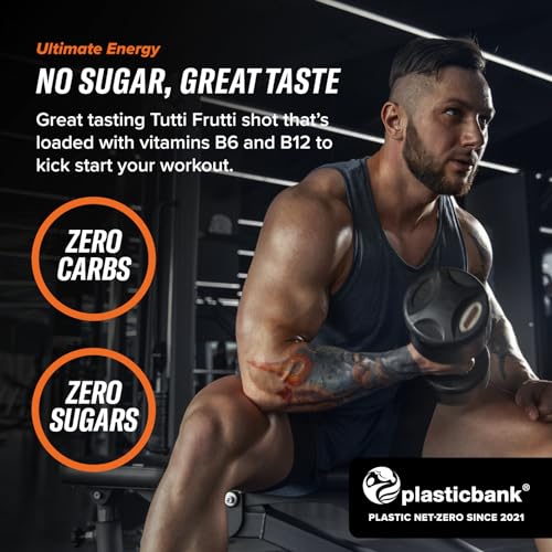 Cellucor C4 Ultimate Pre-Workout Shot - Tutti Frutti 12 x 60ml