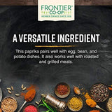 مسحوق البابريكا العضوي الحلو والزاهي (Sweet & Bright Paprika Powder) - فرونتير كواب (Frontier Co-op) - 7.16 أونصة - لون حيوي ونكهة معتدلة للأطباق