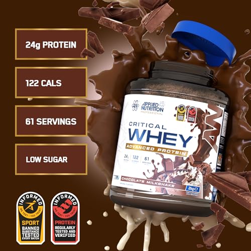 Applied Nutrition Critical Whey Advanced Whey Isolate Protein - Chocolate Milkshake 2 kg