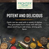 حبوب الثوم العضوي (Garlic Granules) من فرونتير كواب (Frontier Co-op) - 1 رطل بالجملة - نكهة عطرية وغنية