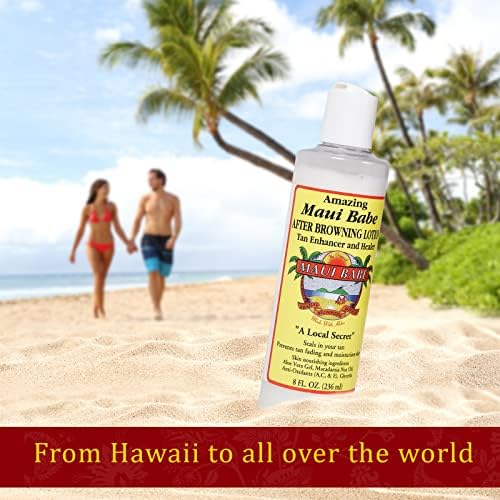 Maui Babe After Browning Tanning Lotion - 8 Ounces - Hydrate & Enhance