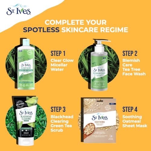 St. Ives Green Tea & Bamboo Blackhead Clearing Scrub (6 oz)