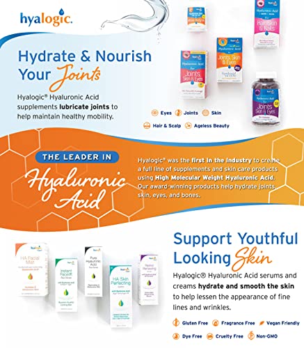 Hyalogic Dark Circle Lightening Face Serum - Hyaluronic Acid, Eveseryl & Regu-Age, 1oz