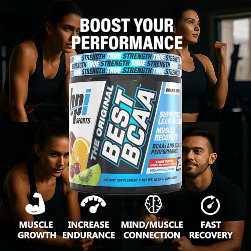 BPI Sports Best BCAA Powder Fruit Punch - 10.58 Ounce