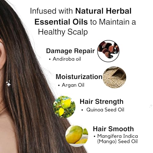 Moist Diane Perfect Beauty Extra Damage Repair Hair Shampoo - Organic Keratin for Scalp Refresh, 15.2 fl oz