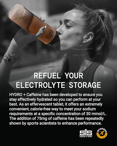 SiS GO Hydro Electrolyte Tablets with Caffeine - Cola (8 x 20 Pack)