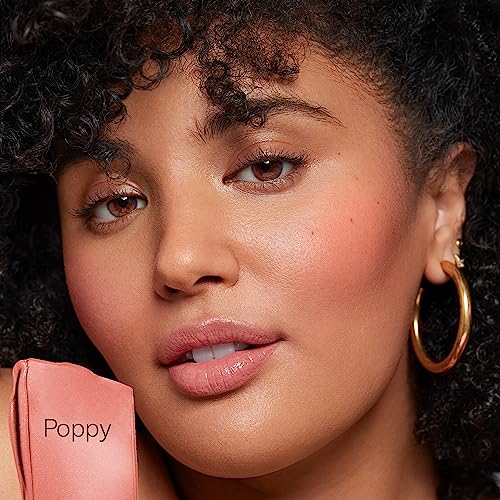 Saie Dew Blush - Poppy - Dewy Cream Gel Blush for a Natural Flush