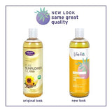 Life-flo Organic Sunflower Oil: Moisturizing & Massage Oil for Skin & Body