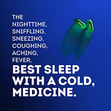 Vicks NyQuil Cold & Flu Relief LiquiCaps (48 Count) - Nighttime Multi-Symptom