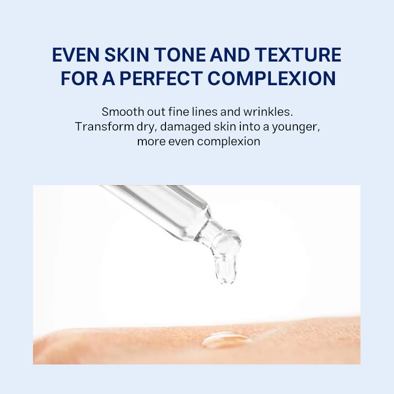 Anti-Aging Serum with Hyaluronic Acid & Vitamin C - Hydrating & Brightening Formula - 30ml