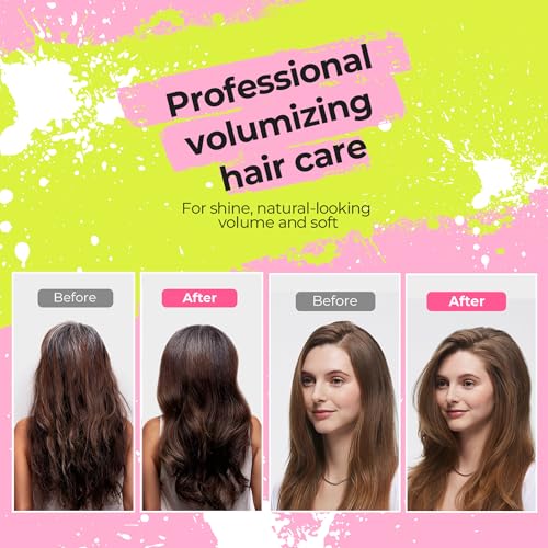 Immetee Volumizing Mousse for Fine Hair - Lightweight & Frizz Control 200ml