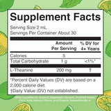 MaryRuth Organics L-Theanine Drops - Lemon Lime Flavor