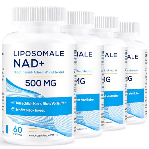 Liposomal NAD+ 500 MG with TMG 250 MG - Superior Absorption for Healthy Aging