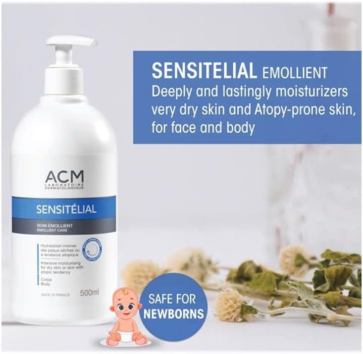ACM SensitÃ©lial Emollient Care: Soothing Moisturizer for Dry Skin