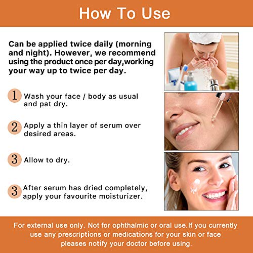 ELBBUB 20% Vitamin C Serum with Hyaluronic Acid & Retinol - Anti-Aging & Brightening Face Serum