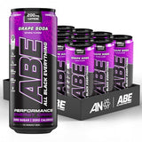 All Black Everything Pre-Workout Energy Drink - 12 Pack | American Grape