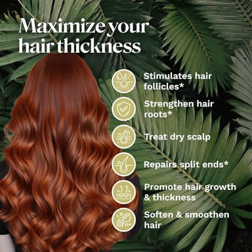 Organic Batana Oil with Rosemary - 100% Natural Hair Growth Treatment - 2-Pack (30ml/1 Fl Oz Each)