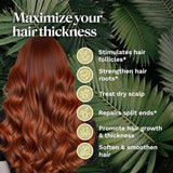 Organic Batana Oil with Rosemary - 100% Natural Hair Growth Treatment - 2-Pack (30ml/1 Fl Oz Each)