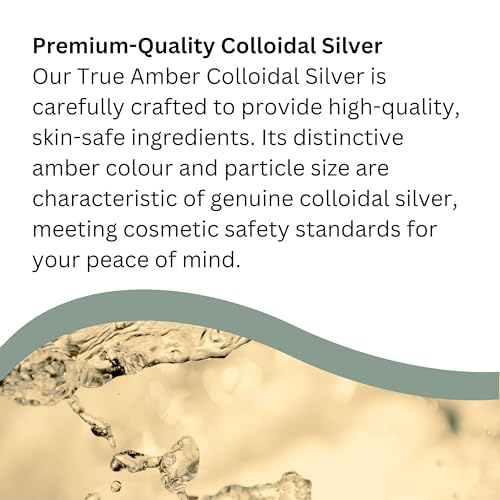 Nature's Greatest Secret Colloidal Silver Pure Amber Bottle, 60g