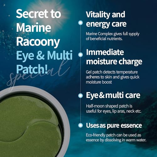 Secret Key Marine Racoony Hydro Gel Eye & Multi Patches - 60 Sheets
