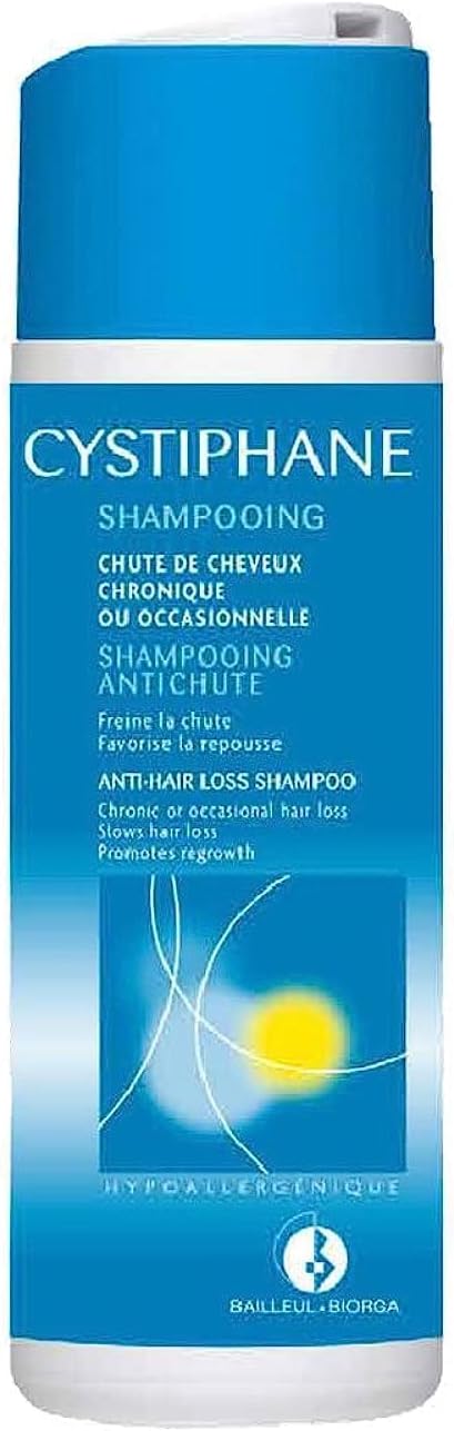 Biorga Cystiphane Anti-Hair Loss Shampoo, Strengthens & Fortifies, 200ml
