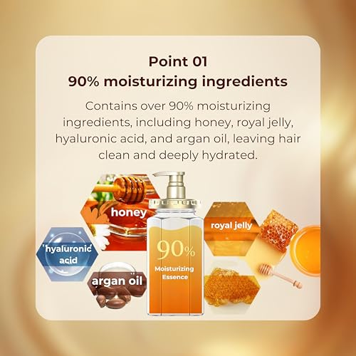 &honey Deep Moist Hair Treatment Step 2.0 (Moist Coat) - Lavender Honey Scent (445g) | Intensive Hair Repair