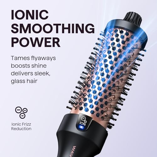 Wavytalk Blowout Boost 1.5" Thermal Brush (Dual Voltage, Ceramic Tourmaline, Ionic)