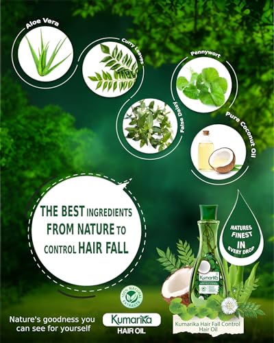 Dijkoo KUMARIKA Nourishing Hair Oil - Hair Fall Control - 200ml (6.76 fl.oz)