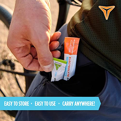 Fluid Tactical - Zero Sugar, Keto Electrolyte Powder - Hydration Packets - Made in USA (Lemon Lime, 25 Count)