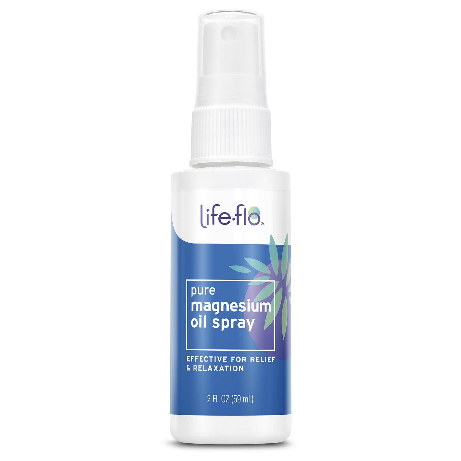 Life-flo Pure Magnesium Oil Spray - 2 oz - Targeted Muscle Relief