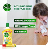 Dettol Antibacterial Power Floor Cleaner (Fresh Lemon, 900ml)