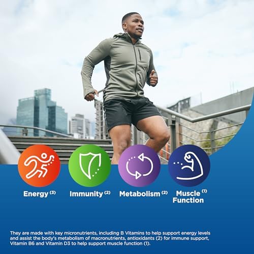 Centrum Men's Multivitamin Supplement with Vitamin D3, B Vitamins, Antioxidants & Zinc - 250 Tablets, Gluten-Free, Non-GMO