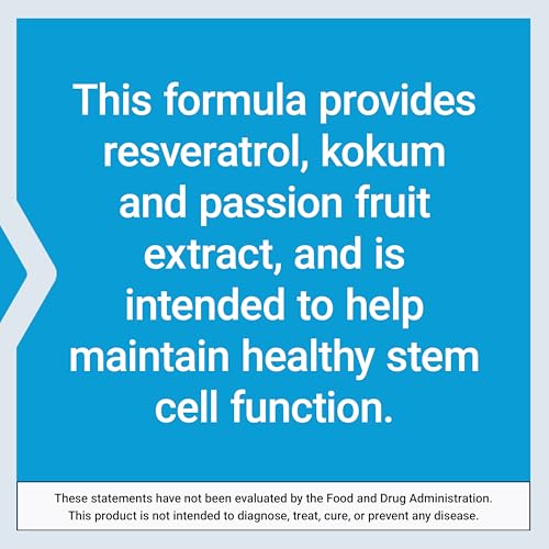 GeroProtect Stem Cell Supplement for Anti-Aging & Longevity - Plant-Based Healthy Cell Support